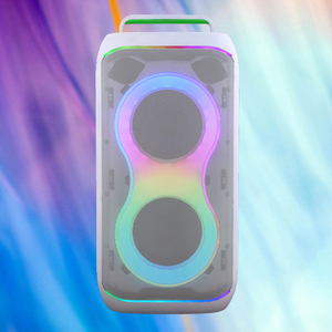 Oem ODM Hot Bán 2x6.5 ''woofer 40 Wát TWS <span class=keywords><strong>bluetooth</strong></span> không dây RGB nhấp nháy LED Đảng loa đối với Huawei Xiaomi <span class=keywords><strong>iPhone</strong></span> - Product Image 1