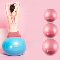 Gode épais de haute qualité balle de yoga balle d'exercice plusieurs tailles logo personnalisé balles de yoga