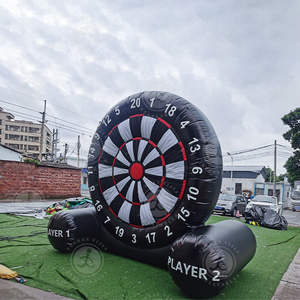 3M/4M/5m cao khổng lồ Inflatable phi tiêu Board giá rẻ Inflatable chân phi tiêu trò chơi với 5 quả bóng và Máy thổi khí để bán - Product Image 1