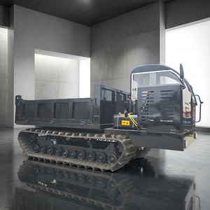 Minivolquete de orugas hidráulico de 5 toneladas para construcción, de alta resistencia y todo terreno - Product Image 1