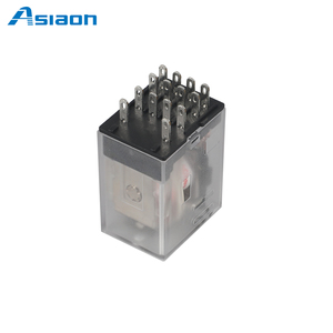 Asiaon <span class=keywords><strong>Relay</strong></span> Industri Miniatur Asli AS13F 4Z HH54P MY4 14 Pin 5A 250VAC/30VDC 6V-240V dengan Sertifikasi UL CE - Product Image 4