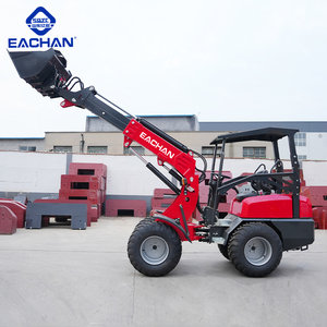 Pabrik Cina roda mesin Diesel pemuat taman teleskopik Diesel depan Mini pemuat rumah roda teleskopik hidrolik pemuat - Product Image 1