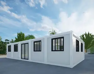 马来西亚海扁平豪华家庭办公集装箱家庭便携式家庭2卧室集装箱家庭可折叠集装箱家庭