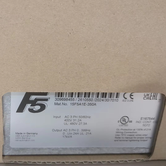 1 Piece Brand New KEB 15F5A1E-350A Inverter Expedited Shipping Via DHL