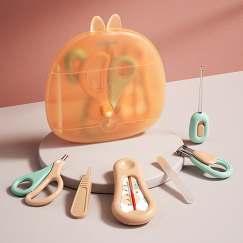 Лидер продаж, в наличии, набор 6 в 1 для ухода за ребенком, детский маникюрный набор, набор для гигиены ребенка, набор для ухода за ребенком