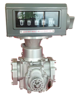 Repuestos para Dispensador de Combustible, Medidor de Flujo Portátil de Acero Inoxidable para Gasolina, Diésel, Queroseno, Alta Precisión 0.2%, 5L-80L