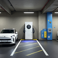 Station de recharge pour véhicules électriques DC 120 kW, montage au sol, CCS2 GBT OCPP 1.6J, prise en charge de la charge rapide, utilisation commerciale, chargeur de véhicules électriques