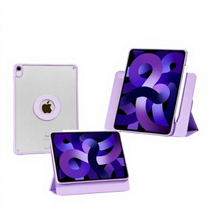 เคสแม่เหล็ก 720 Magnetic Air5 พร้อมช่องใส่ปากกา ดีไซน์หมุนได้ ถอดออกได้ รุ่นปี 2021 สำหรับ <span class=keywords><strong>iPad</strong></span> <span class=keywords><strong>Pro</strong></span> ขนาด 11 นิ้ว ใช้ได้กับขนาด 10.2 นิ้ว - Product Image 1