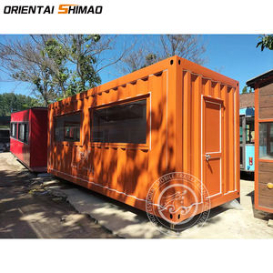 Cabine préfabriquée de 18 pieds Café mobile commercial personnalisé extérieur Restauration rapide <span class=keywords><strong>Maison</strong></span> conteneur - Product Image 4