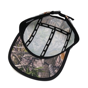 Cadetto di pattuglia mimetico regolabile multicolore per attività di campo all'aperto cappelli a cilindro piatti con camuffamento del tuo Logo Design cappellini da campo - Product Image 4