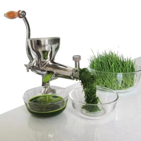 Jus Gingembre Pomme Raisins Squeeze En Acier Inoxydable Ventouse Pince De Bureau Manuel Presse-agrumes Broyeur Séparateur De Jus Machine