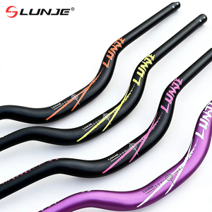 Guidon de vélo LUNJE 31.8*780mm, guidon de vélo de route, VTT, <span class=keywords><strong>BMX</strong></span>, guidon surélevé 25/55mm, en alliage d'aluminium - Product Image 3