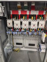 Armoire de distribution d'énergie à basse tension AC 400V, type fixe GGD, panneau de commutation