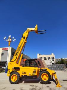 Carretilla elevadora telescópica para agricultura, minicontrolador telescópico de 4Ton y 17m, a la venta - Product Image 4