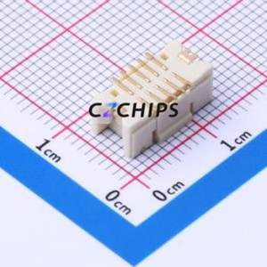 HC-1.25-2*5PLT-G Wire-to-Board Pin Header SMD,P=1.25mm Connector 2x5P 1.25mm Vertical Mount DF13 - Product Image 2