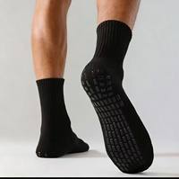 personnalisées de haute qualité Sports personnalisés Running Football Grip Soccer Personnalisation Chaussettes pour hommes