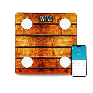 Bluewill Intelligente Körpergewichts- und Fettanalysewaage 0,05kg Präzision Kabellose App-Funktion Batteriebetrieb LCD-Display 180kg Kapazität - Product Image 2