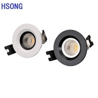 10w Trimless Réglable Dimmable COB Encastré Led Wall Washer 24w Petit Spot Light