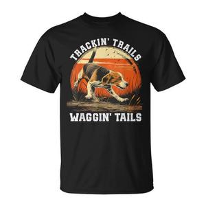 T-shirt de chasse au beagle pour les dresseurs de chiens, idéal pour les traques sur sentiers, pour les amoureux des chiens, idée cadeau parfaite - Product Image 1