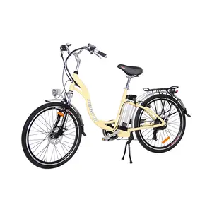 Trung Quốc Ebike Nhà Cung Cấp Giá Rẻ Thành Phố Cruiser Xe Đạp Điện Với 250W 500W Động Cơ 36V 48V Pin E Xe Đạp Cho Đường Cưỡi Thành Phố Đi