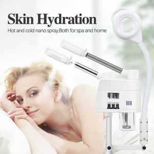 <span class=keywords><strong>Vaporizador</strong></span> <span class=keywords><strong>Facial</strong></span> Profesional Negro con Pantalla LCD Digital, <span class=keywords><strong>Ozono</strong></span>, Neblina Fría y Caliente y Sistema <span class=keywords><strong>de</strong></span> Operación Iónico para Salón <span class=keywords><strong>de</strong></span> Belleza y Spa - Product Image 4