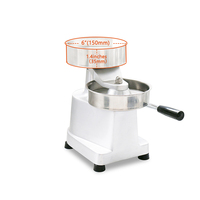 Machine manuelle écologique pour la fabrication de galettes de viande, de hamburgers et de tourtes à la viande, avec moules personnalisés pour bœuf et poulet