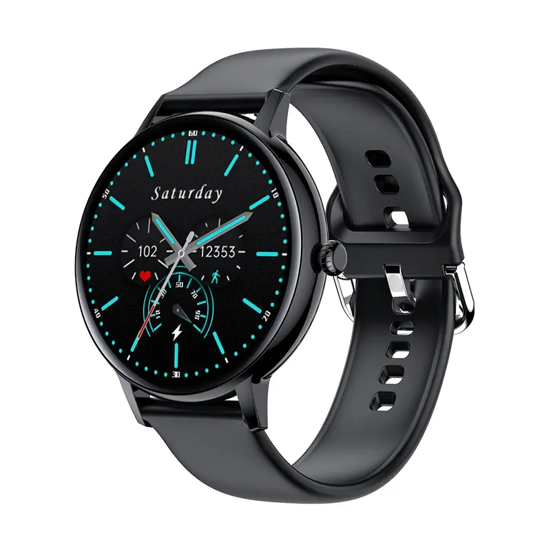 Mode Touchscreen Smart Watch Band Reloj Intelligente Sport Bt5.2 Fw07 Smart Watch Voor Mannen Vrouwen