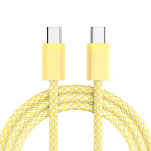 Câble de charge tressé 2M 6FT Type C vers Type C pour <span class=keywords><strong>iPhone</strong></span> 60W Charge rapide Données Câble USB C - Product Image 6