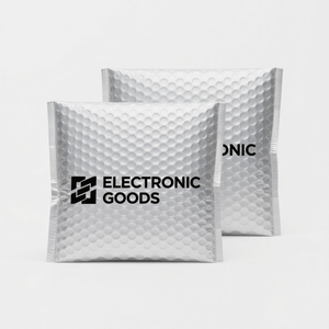 Mẫu miễn phí tùy chỉnh bong bóng bưu phẩm in poly màu Hồng bọc độn gửi thư túi với Xử lý kim loại bong bóng phong bì - Product Image 2