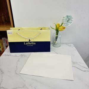 أكياس فاخرة قابلة لإعادة التدوير بشعار مخصص مع متجر القهوة والمخابز أكياس هدايا للمخابز - Product Image 2