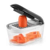 Coupe-oignon manuel multifonctionnel en acier inoxydable, hachoir à légumes pour usage quotidien – Vente chaude
