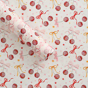 17g <b>Tissue</b> <b>paper</b> packaging <b>Colored</b> printed balloon bow Factory stock Can be used for accessories and clothing packaging - Product Image 1