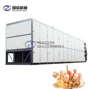 Heavy Duty Mesh Belt Dryer Seca Rábano Fresco e Raízes Wasabi com Estrutura Forte para Uso a Longo Prazo - Product Image 1