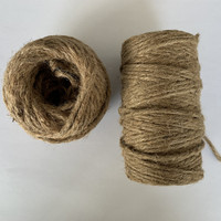 100M fort rouleau de corde de Jute naturel 4mm ficelle de chanvre doux Durable pour bricolage cordon de jardin et emballage ménager