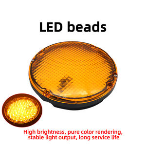 Lámpara LED Anticollisión de Pared con Protección IP65, Luz Fija/Intermitente, Material PC/ABS <span class=keywords><strong>para</strong></span> Estacionamientos y Carreteras - Product Image 1