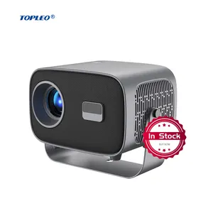 Topleo Smart portable PICO led full hd 4k screen 720p mini LCD home smart Video android Projector 1080p