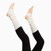 En gros : Chauffe-jambes de ballet en tricot doux et extensible pour filles et femmes, accessoires de danse pour l'entraînement et la performance