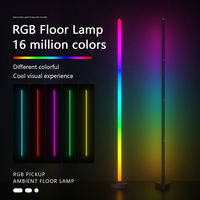 Moderne IR APP Smart Control RGBIC LED Lampadaire pour Chambre DIY Wifi Usine Prix Debout Coin LED Lumière pour Salon