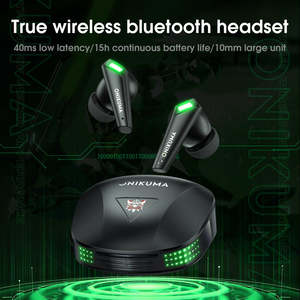 หูฟังไร้สาย ONIKUMA T308, ความหน่วงต่ำ 40ms, ใช้งานได้ 10 ชั่วโมง, บลูทูธ 5.3, ไดรเวอร์ 10 มม., ระบบตัดเสียงรบกวน <span class=keywords><strong>DNS</strong></span>, หูฟังเกมมิ่ง RGB - Product Image 3