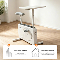 Bicicleta de Ejercicio con Escritorio, Equipo de Fitness con Resistencia Magnética, Precio de Fábrica, para Entrenamiento Diario en Casa u Oficina