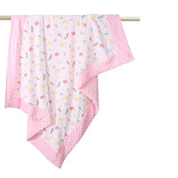 100% coton motifs personnalisés Doudou couette respirant bébé couette avec Animal & Cartoon Lovey qualité garantie