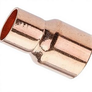 Acoplamiento Reductor <span class=keywords><strong>de</strong></span> <span class=keywords><strong>Cobre</strong></span> <span class=keywords><strong>de</strong></span> 1-1/2\" X 1\" <span class=keywords><strong>para</strong></span> Plomería, Conexión <span class=keywords><strong>de</strong></span> Soldadura por Sudor, Cabeza Hexagonal Hembra, Reductor <span class=keywords><strong>de</strong></span> Presión LF - Product Image 1