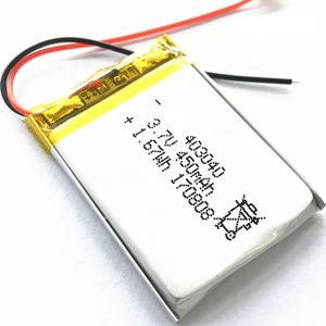 แบตเตอรี่ลิเธียมโพลิเมอร์สำหรับสมาร์ทวอทช์ 3.7v 7.4v <span class=keywords><strong>502533</strong></span> 602530 800mah 400mah แบตเตอรี่ลิโพสำหรับนาฬิกาอัจฉริยะ - Product Image 5