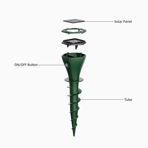 Chất lượng cao năng lượng mặt trời được hỗ trợ mole <span class=keywords><strong>Repeller</strong></span> với công nghệ rung cho sử dụng ngoài trời đẩy lùi moles gophers Chipmunks và rắn - Product Image 6