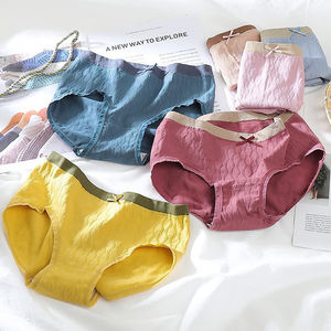 Moda kore şık 3 adet paketi iç çamaşırı yaz genç kız için dikişsiz külot - Product Image 2