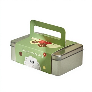 Caja <span class=keywords><strong>de</strong></span> metal personalizada para galletas y dulces, embalaje <span class=keywords><strong>de</strong></span> regalo para pasteles, caja <span class=keywords><strong>de</strong></span> regalo <span class=keywords><strong>de</strong></span> hojalata al por mayor, caja <span class=keywords><strong>de</strong></span> regalo <span class=keywords><strong>de</strong></span> lujo personalizada - Product Image 1