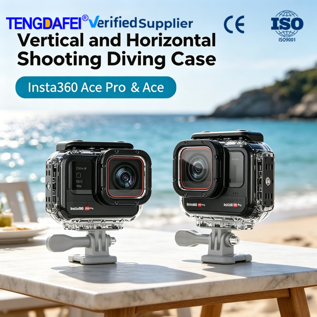 Insta360 Ace Pro PC Material Waterproof Anti-Fog Case 60M Underwater Dive Camera Replacement Parts