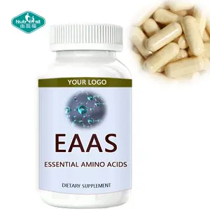 Op Maat Gemaakte Algemene Gezondheidssupplement Essentiële Aminozuren Eaas Veganistische Capsules Voor Atletisch Herstel