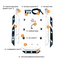 Kit de conversion de toit plat Maikairui pour l'aménagement intérieur de fourgon utilitaire, pièces de modification pour Mercedes Vito V-Class 2020