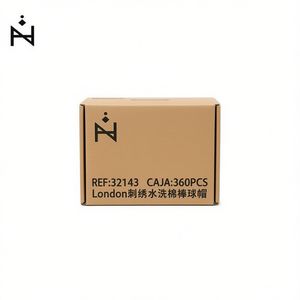 Cappellino da Baseball in Cotone Lavato con Ricamo London, Confezione da 360 Pezzi 32143 - Product Image 3